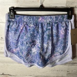 Nike Woman’s Training Shorts Blue/Grey Size S NEW